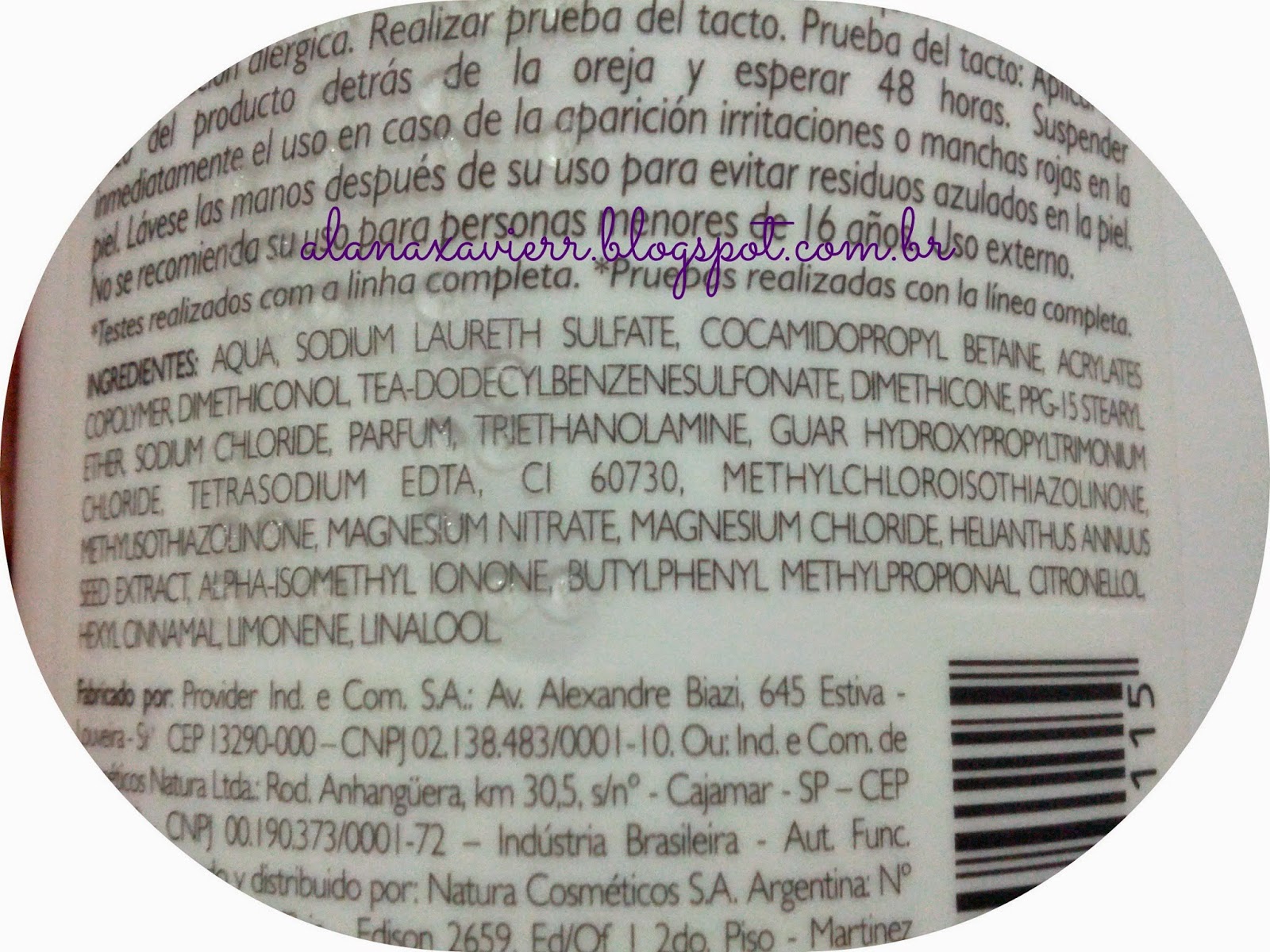 Alana Xavier Blog Resenha Shampoo Loiro Vivo Natura Plant