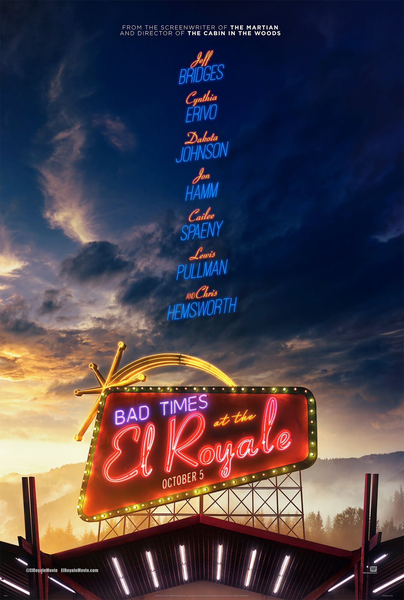 películas - Últimas películas que has visto - (La liga 2018 en el primer post) - Página 19 Bad_Times_at_the_el_Royale_Poster_Teaser_JPosters