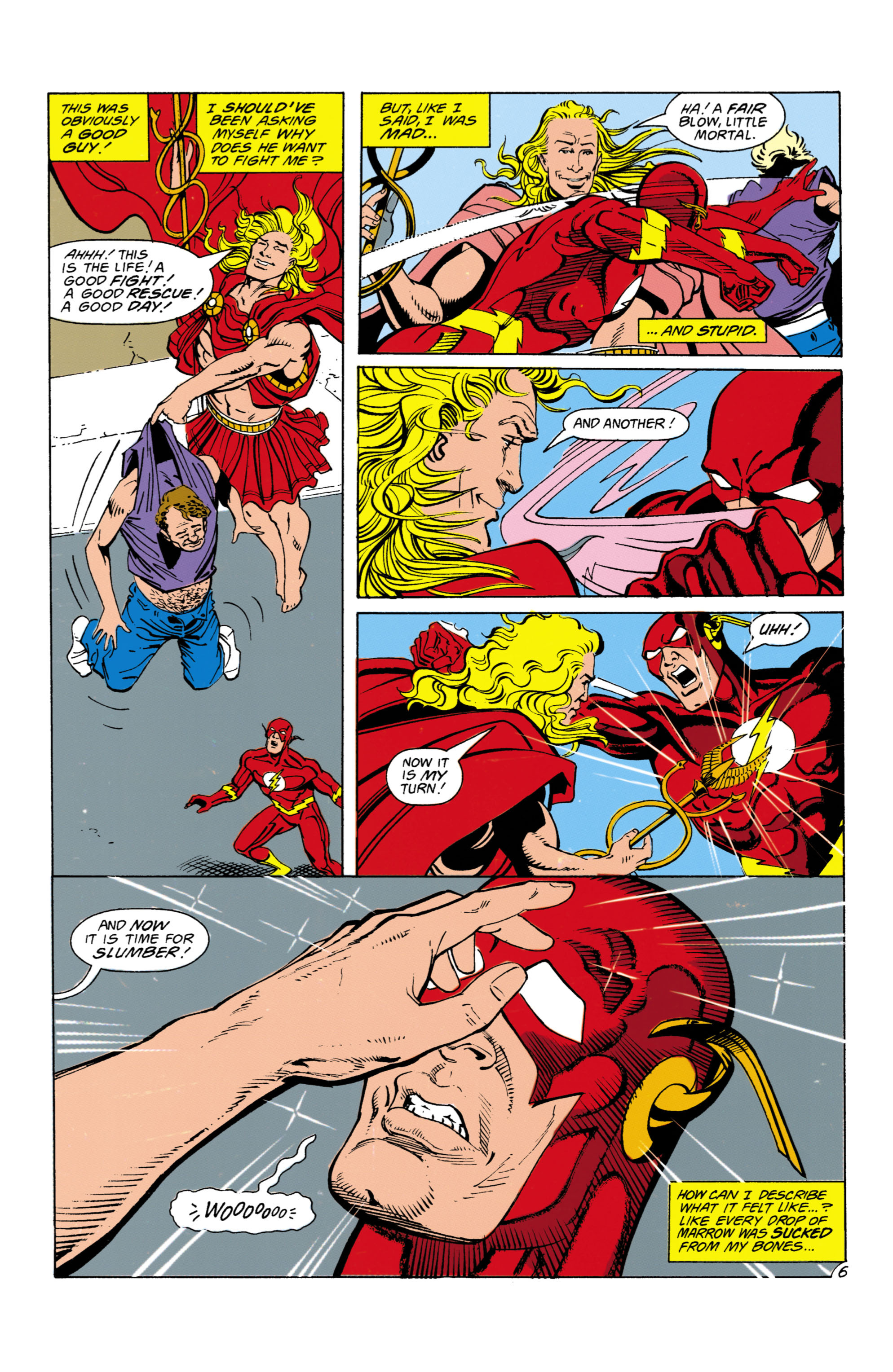 Read online The Flash (1987) comic -  Issue #55 - 7