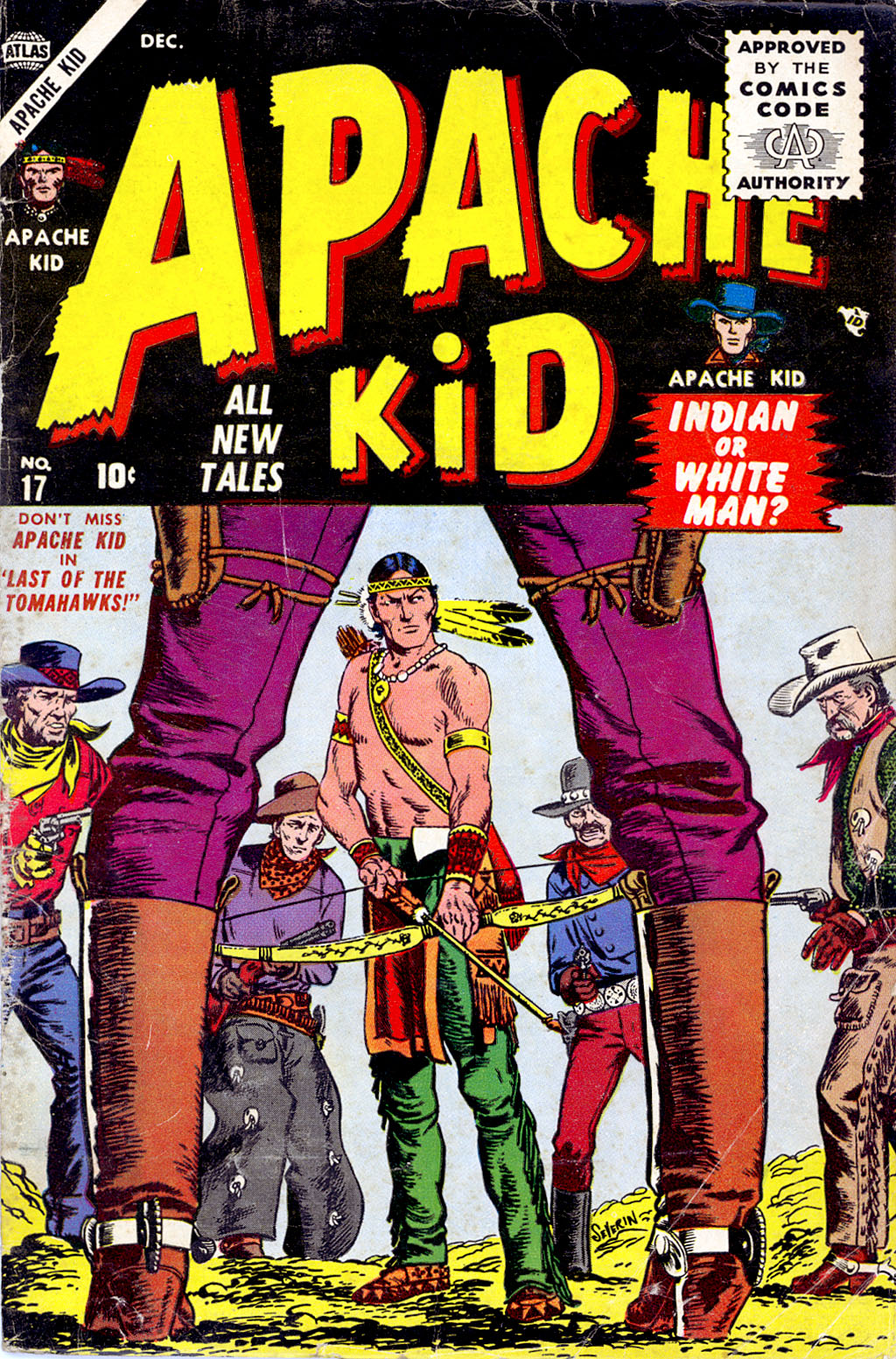 Read online Apache Kid comic -  Issue #17 - 1