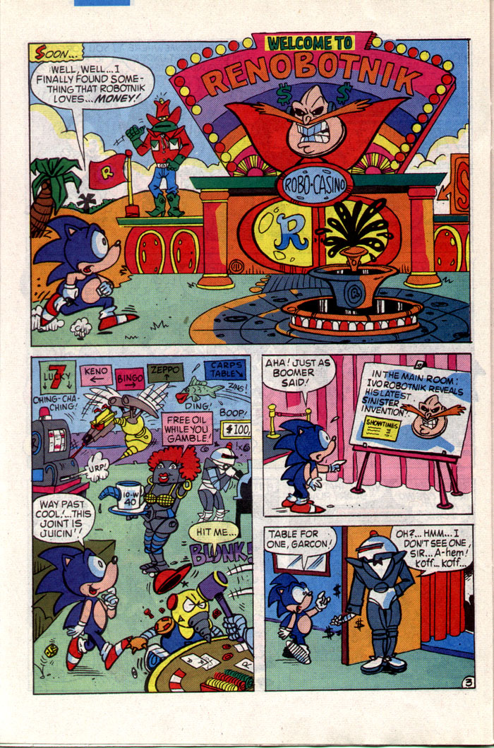 Read online Sonic The Hedgehog comic -  Issue #1 - 18