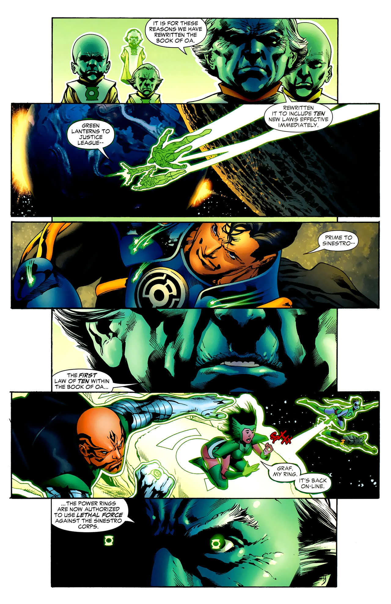 Read online Green Lantern (2005) comic -  Issue #23 - 19