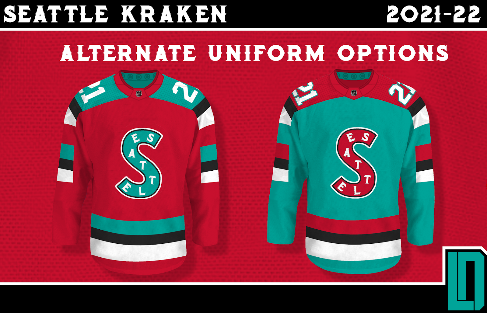 seattle sockeye nhl jersey