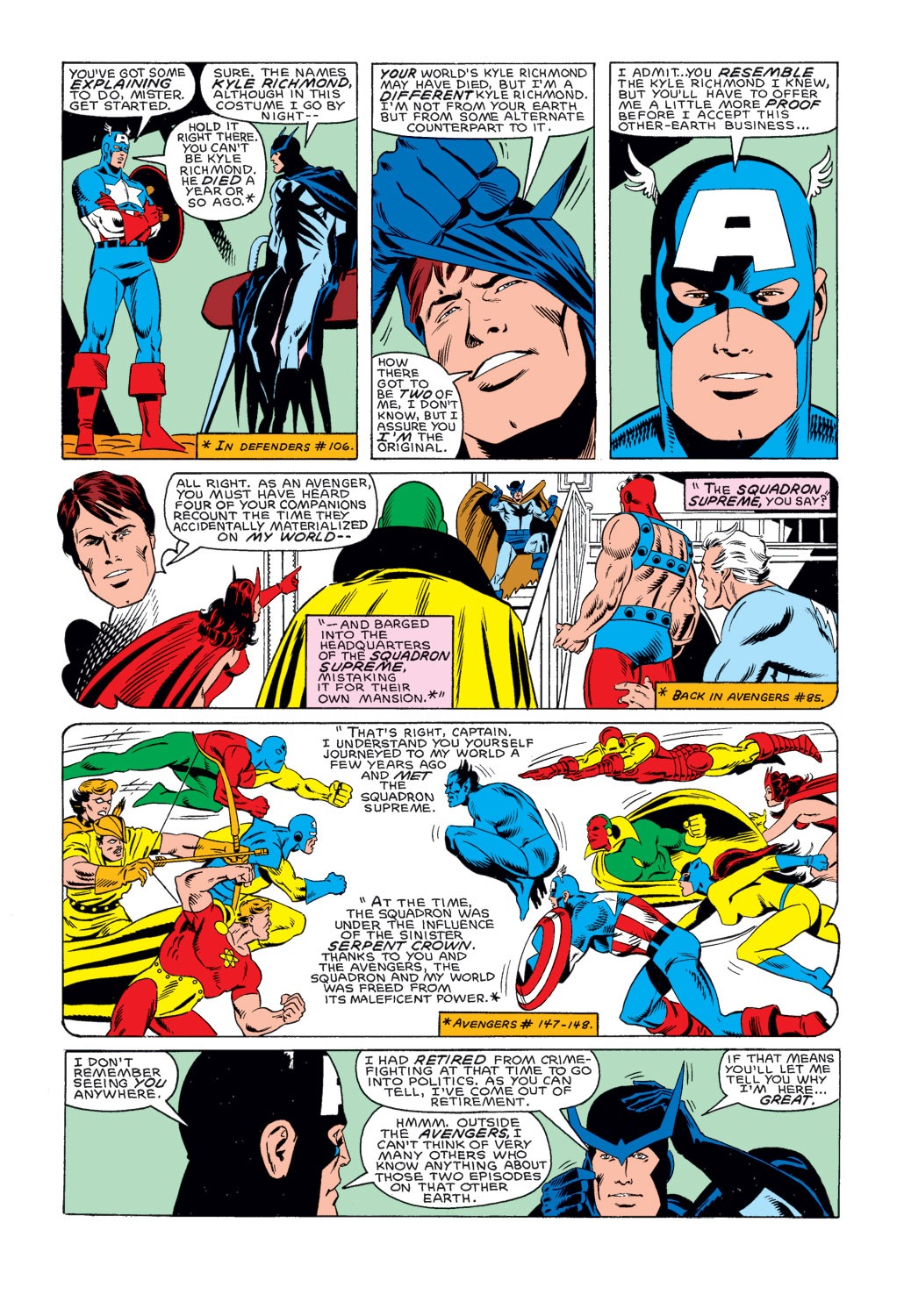 Read online Captain America (1968) comic -  Issue #314 - 6