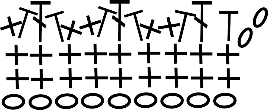 Rosa tejida con ganchillo