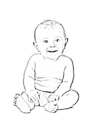 sketch happy drawing human easy line getdrawings