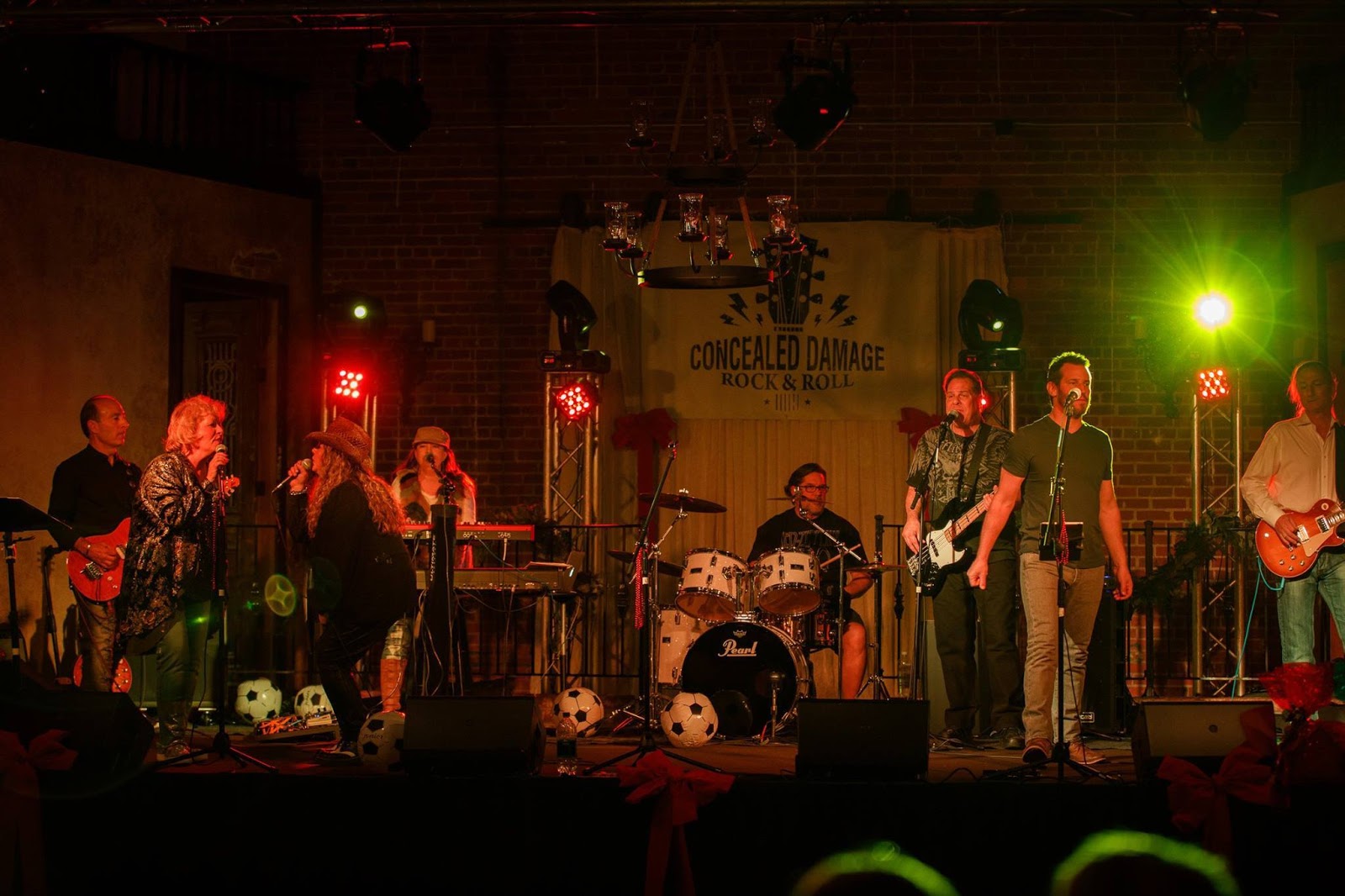 Concealed Damage Band featuring Jeff Lynch employees and family