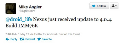 some verizon galaxy nexus receiving android 4.0.4