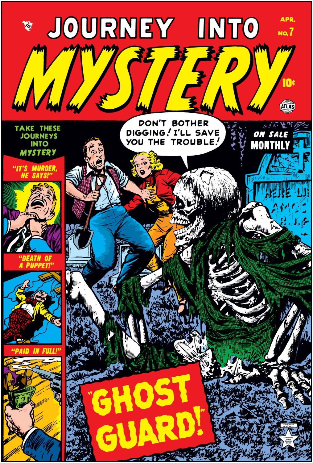 Read online Journey Into Mystery (1952) comic -  Issue #7 - 1