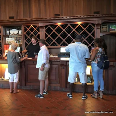 tasting room at Wooden Valley Winery & Vineyards in Fairfield, California