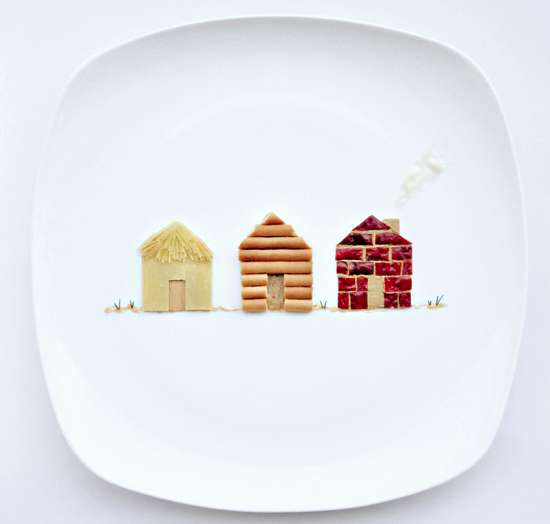 Artist Creates Art with Food