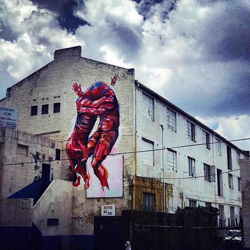 JAZ New Mural In Johannesburg, South Africa StreetArtNews