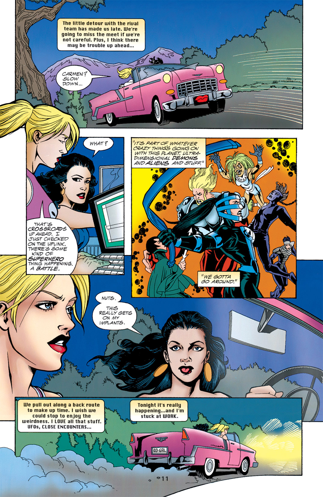 Read online Resurrection Man (1997) comic -  Issue #6 - 12