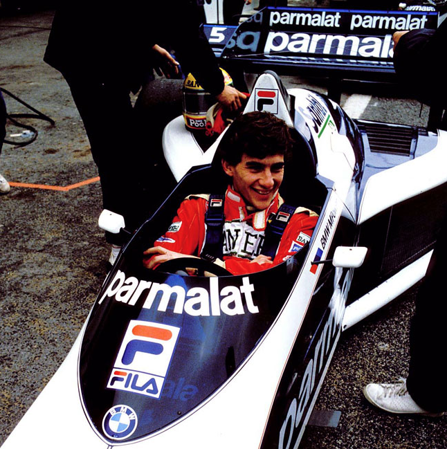 Automobile Aficionado WHEN SENNA TESTED FOR BRABHAMBMW