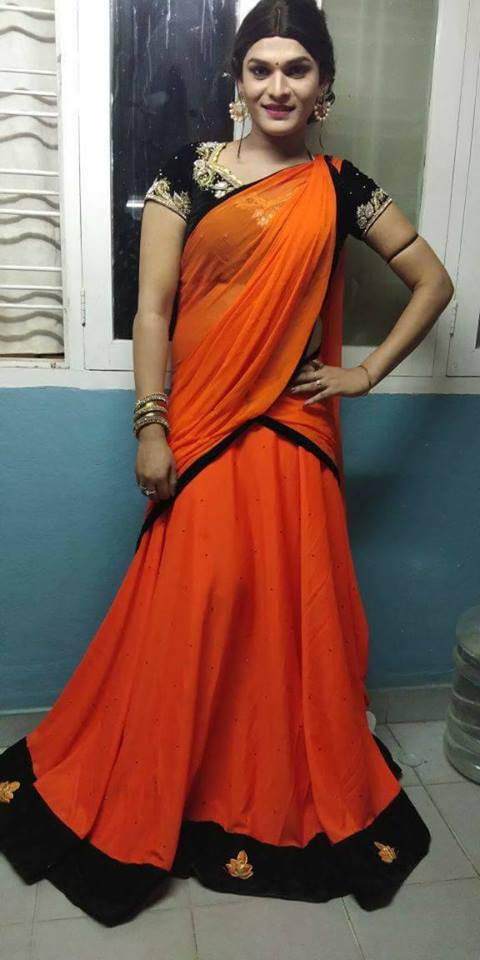 Crossdressing Stories Photos Of Indian Cross Dresser In Saree