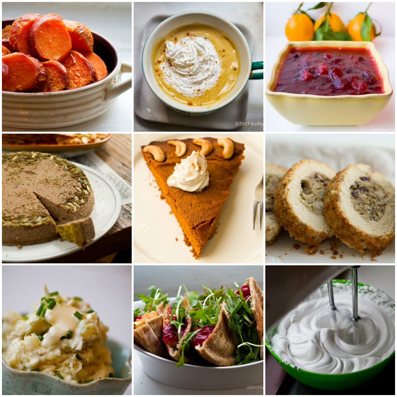 Vegan Thanksgiving Menu 2015 - HealthyHappyLife.com