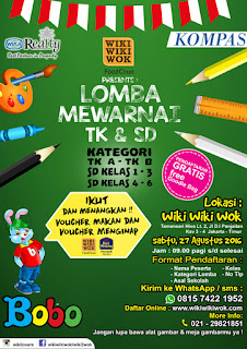 Lomba Mewarnai di Wiki Wiki Wok Cawang Lomba Mewarnai di Wiki Wiki Wok Cawang