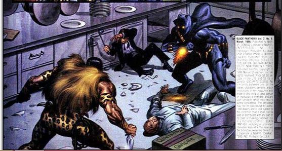 Black Panther vs Kraven the Hunter (Priest #6-7) .