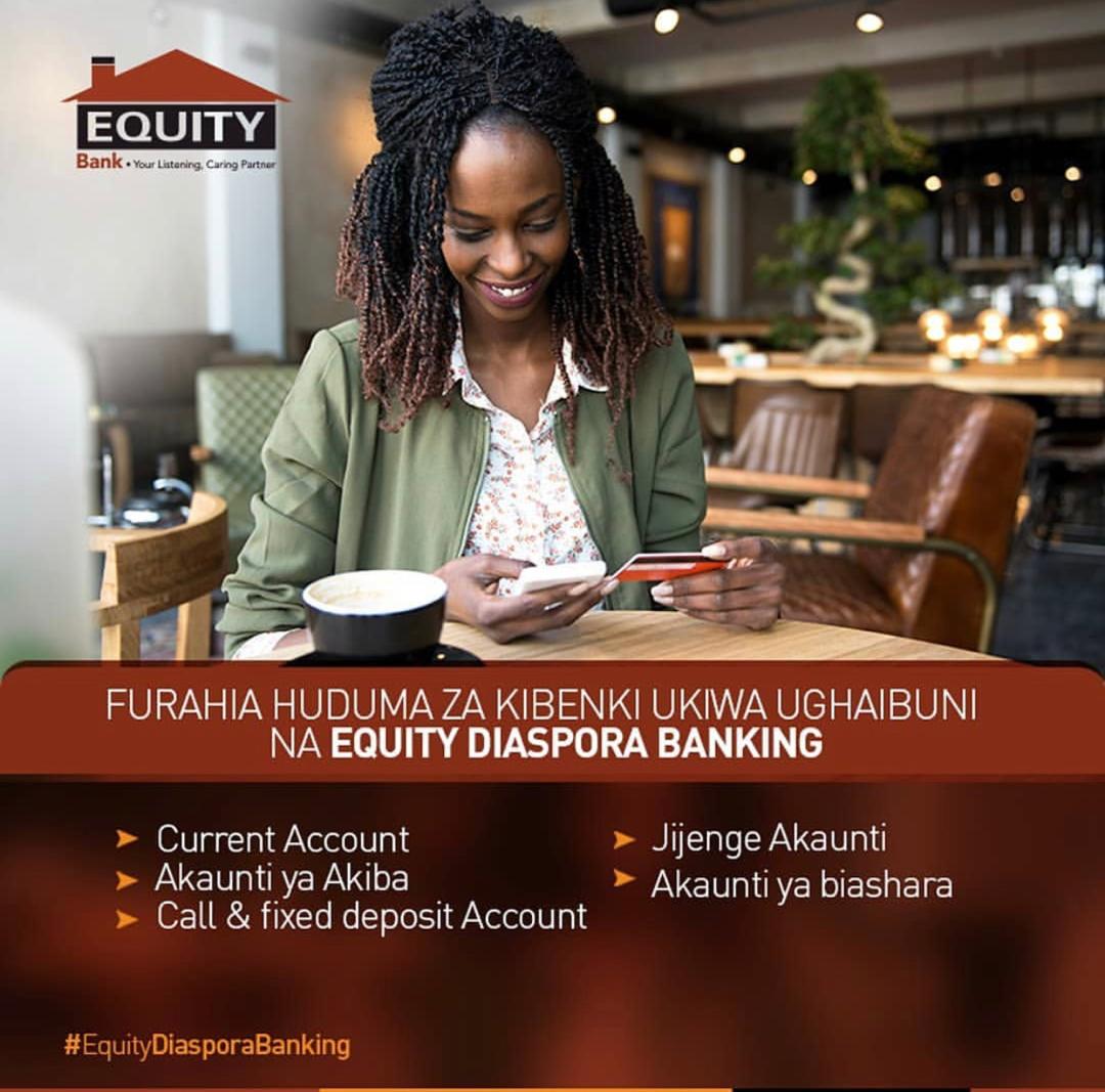 Welcome to Equity Diaspora Banking