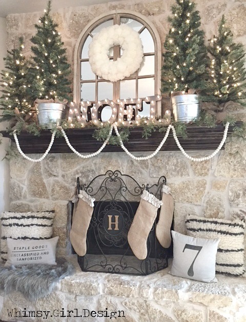 whimsy girl: Christmas Room Tour & Blog Hop 2015