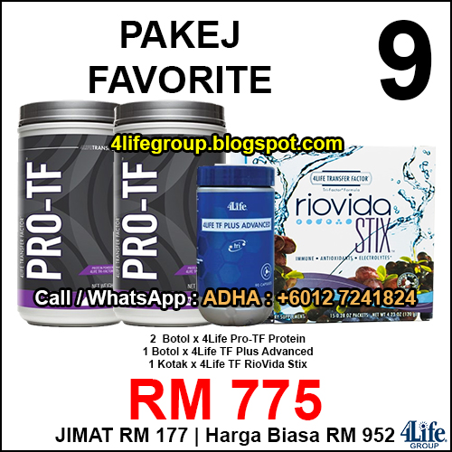 Pakej Favorite 9 - 4Life Malaysia foto Pakej Favorite 9 - 4Life Malaysia