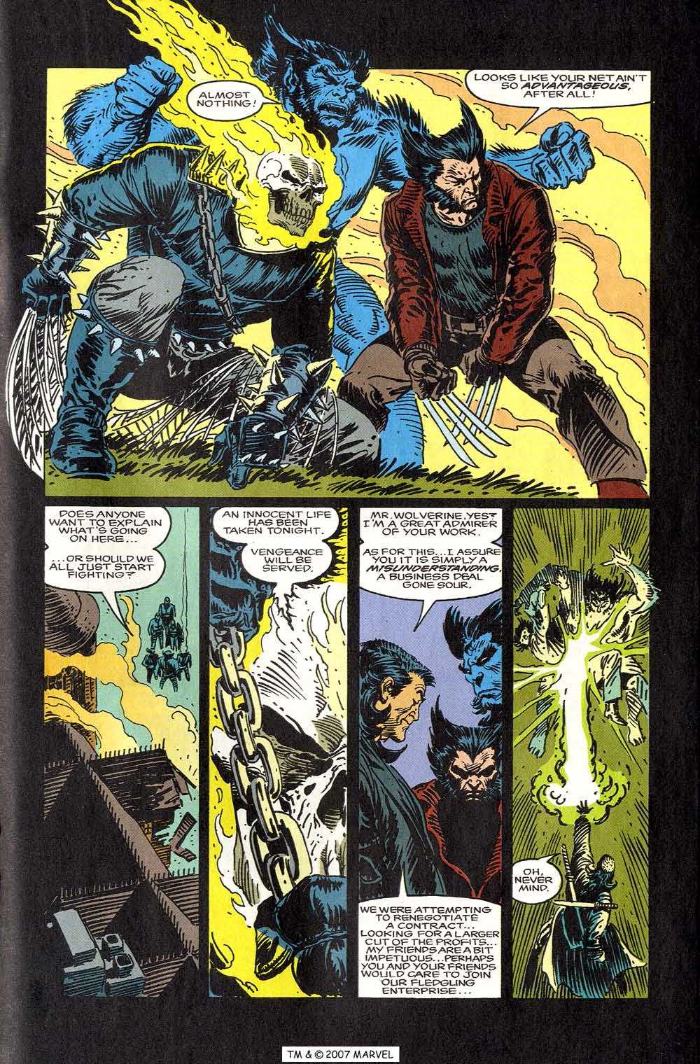 Ghost Rider (1990) Issue #29 #32 - English 21