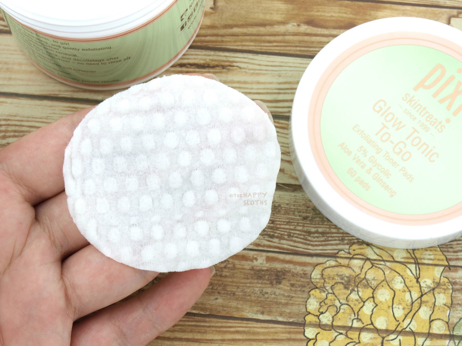 Pixi Glow Tonic ToGo Exfoliating Toner Pads Review The Happy Sloths