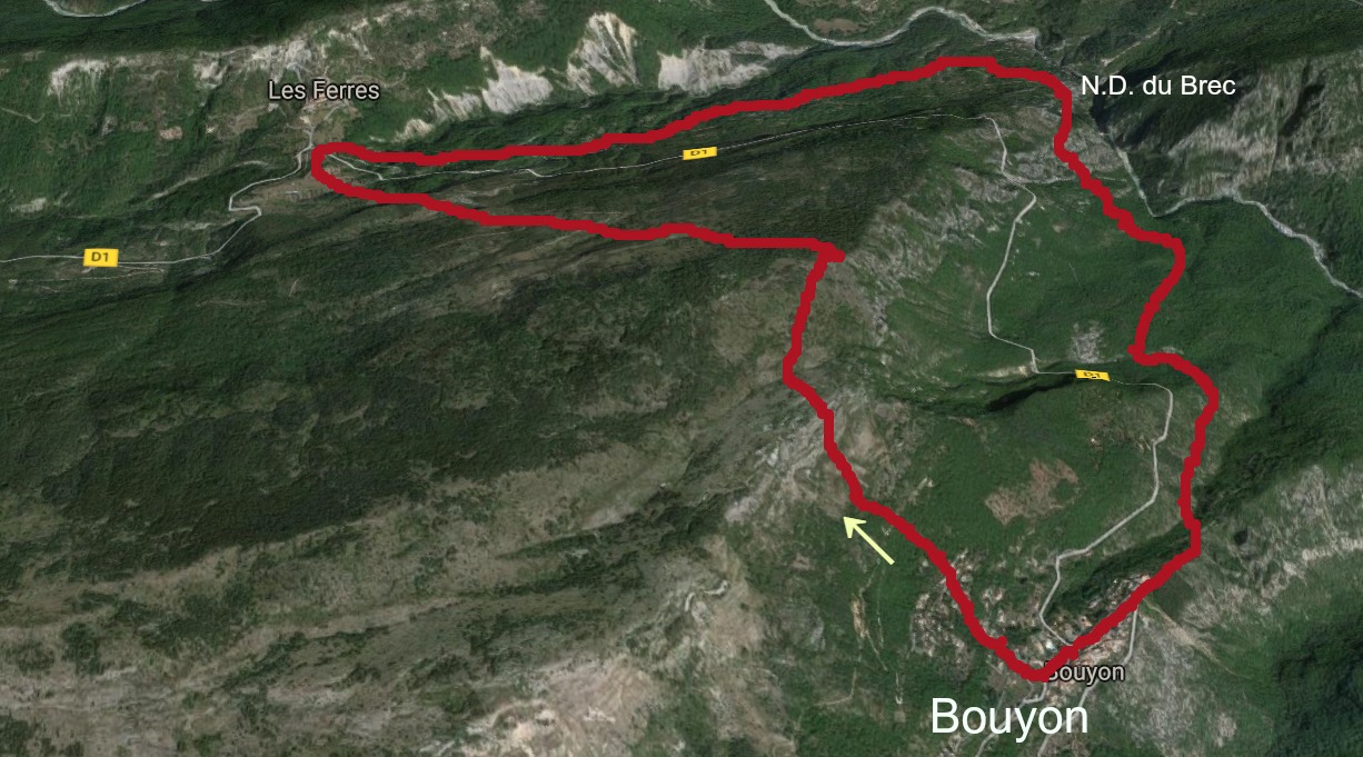 Bouyon hike trail image