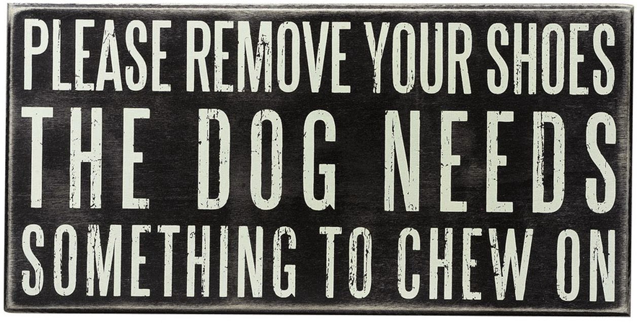 Terrierman's Daily Dose Please Remove Your Shoes