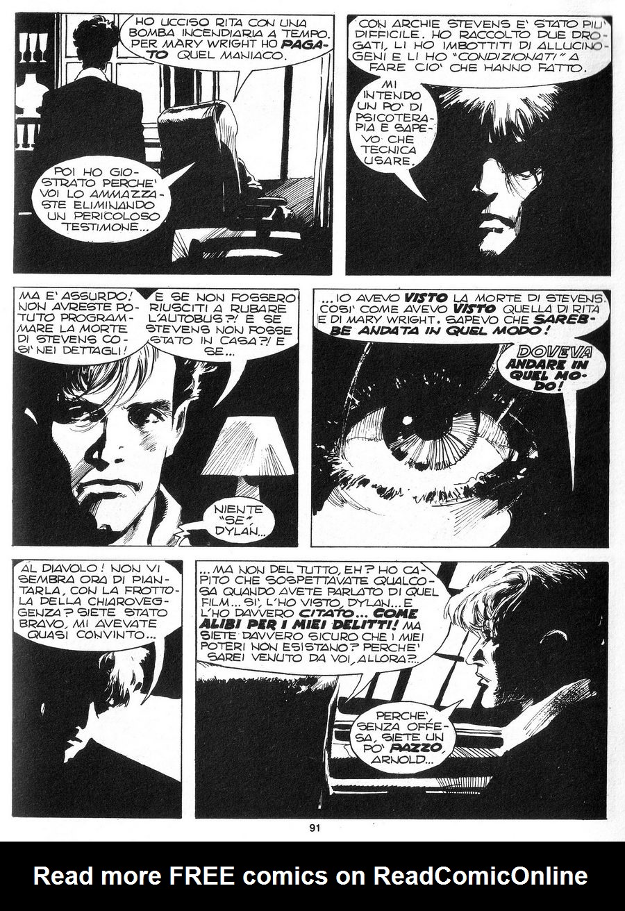 Read online Dylan Dog (1986) comic -  Issue #27 - 88