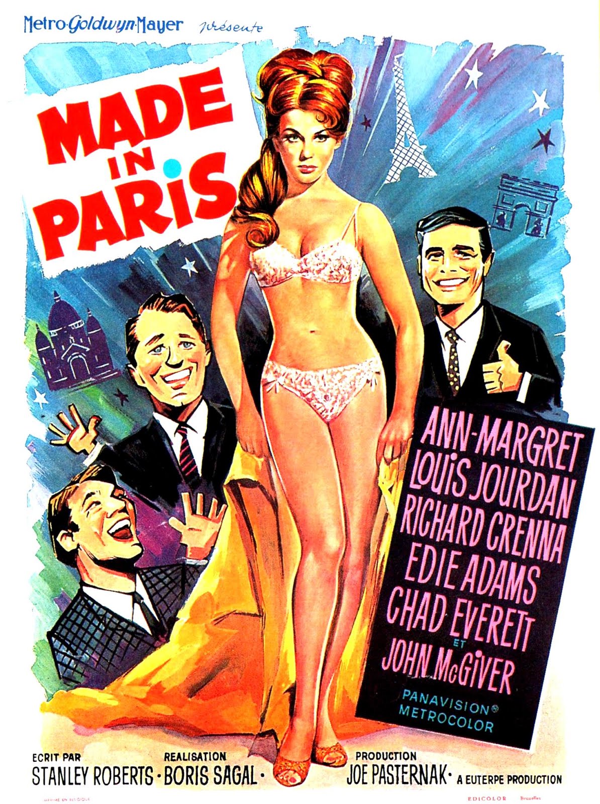 Made in Paris (1965) Boris Sagal - (Inédit à Paris - Distribué en Province) (21.04.1965 / 1965)