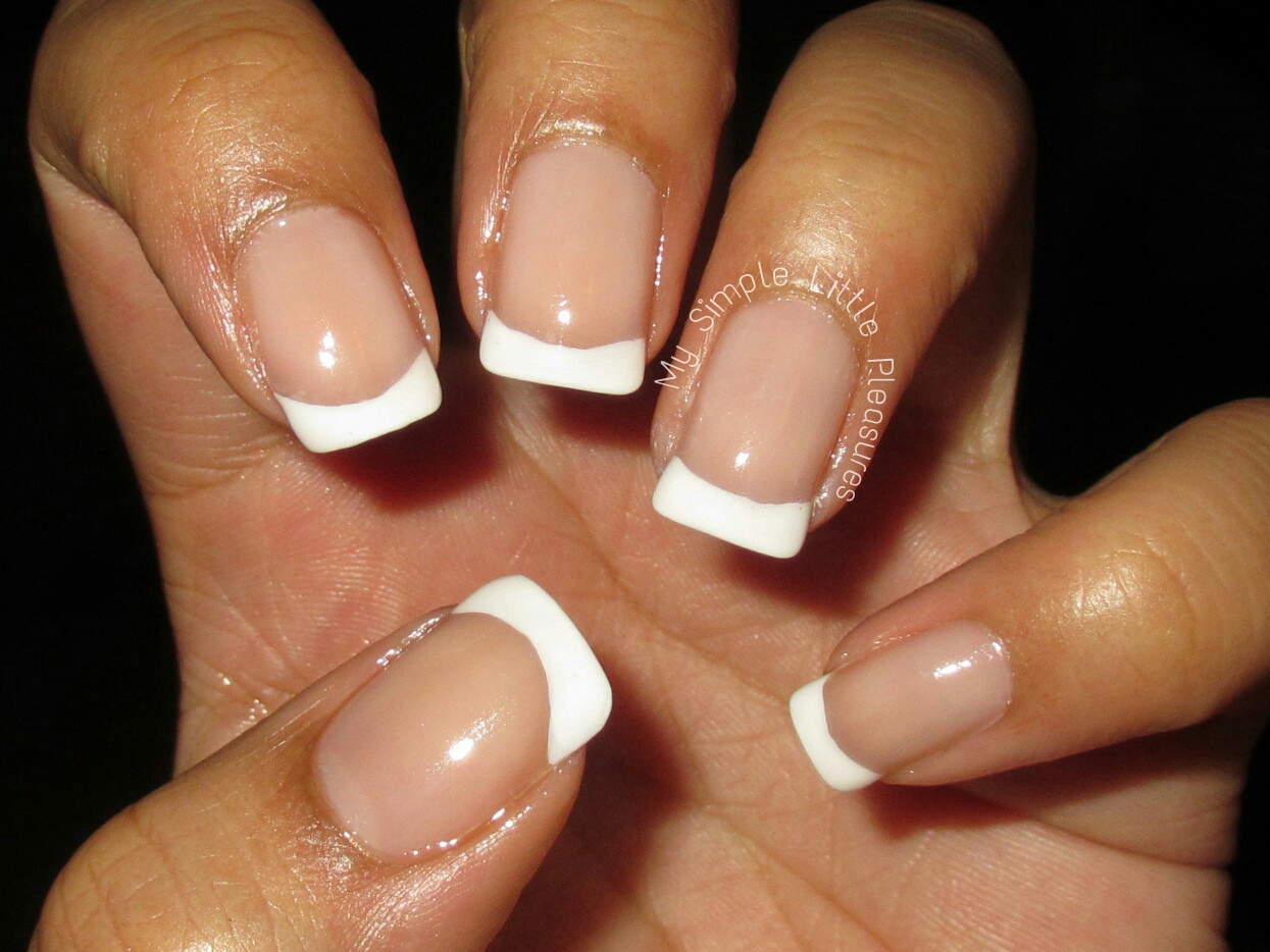 My Simple Little Pleasures Notd Basic French Manicure Tutorial