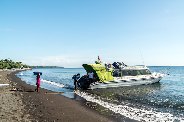 Bateau pour les Gili - Amed - Bali