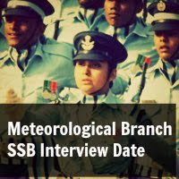 Meteorological Branch SSB Interview Date