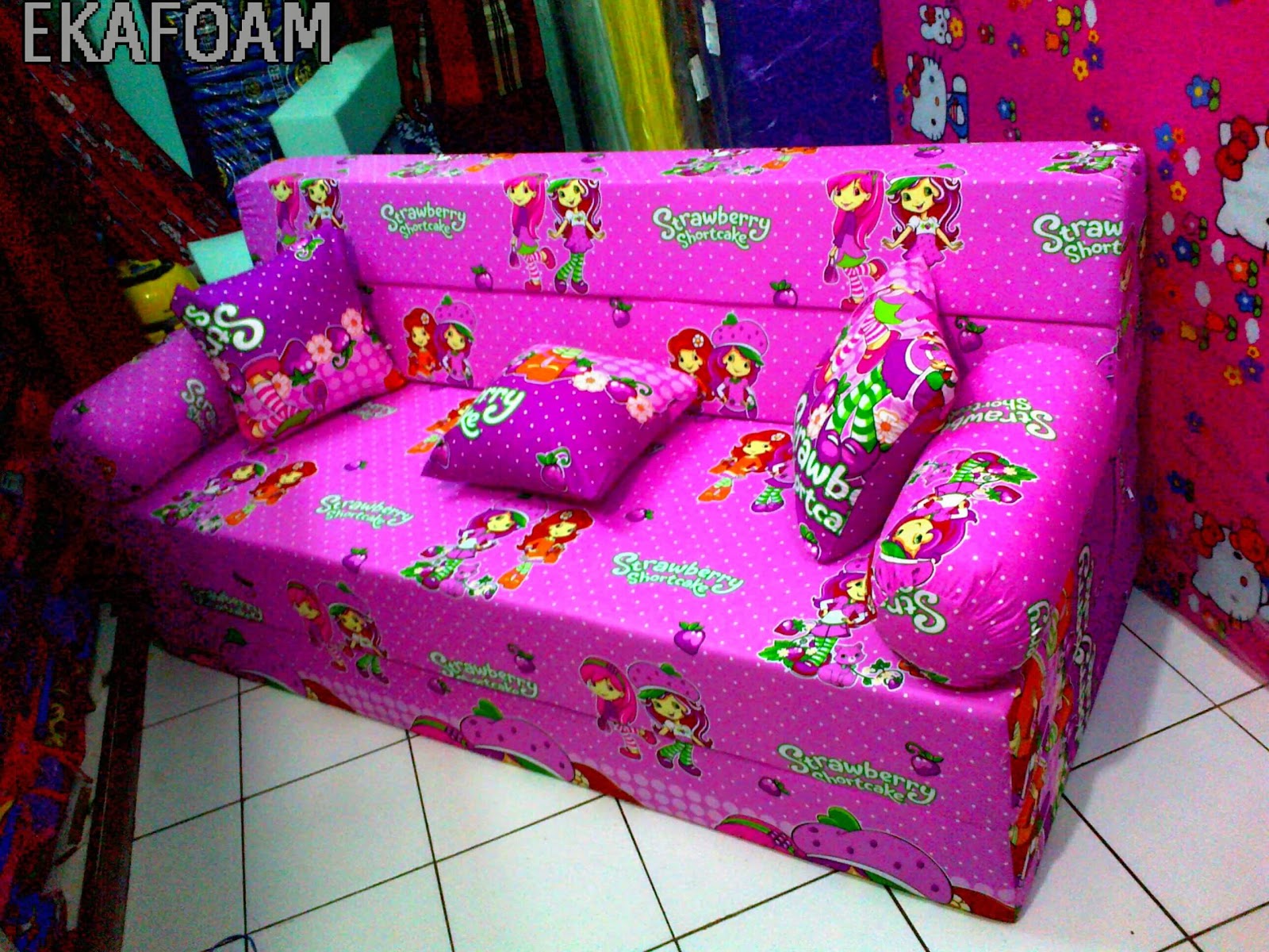 SOFA BED INOAC MOTIF ANAK SOFA BED INOAC MOTIF ANAK