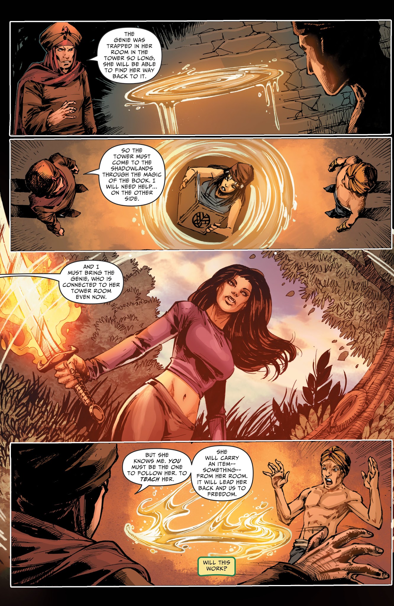 Read online Grimm Fairy Tales: Dance of the Dead comic -  Issue #4 - 19