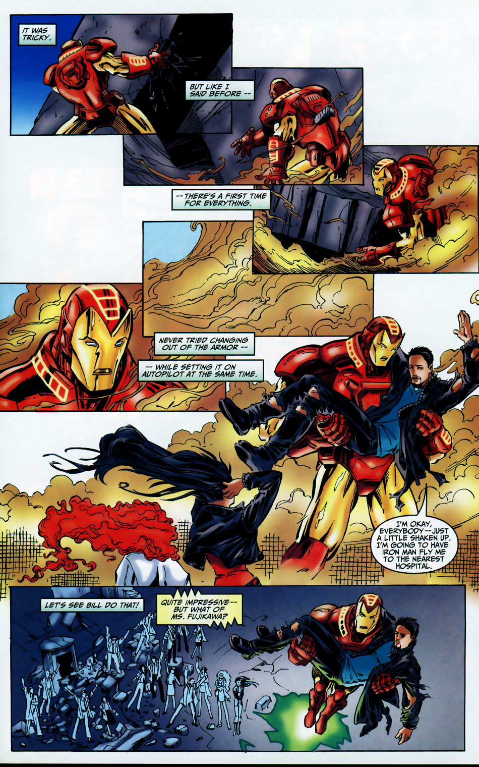 Read online Iron Man (1998) comic -  Issue #1/2 - 16