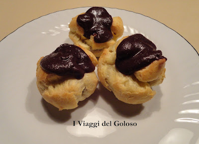 ricette dolci ... bigne' al cioccolato ...