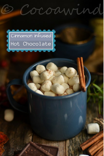 Cinnamon infused Hot Chocolate - Single Serve