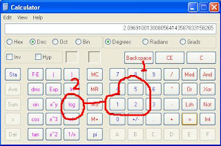 Cara Menghitung Antilog Di Kalkulator Dengan