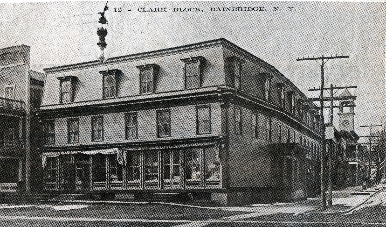 Local History Notes More Early Scenes of Bainbridge, NY