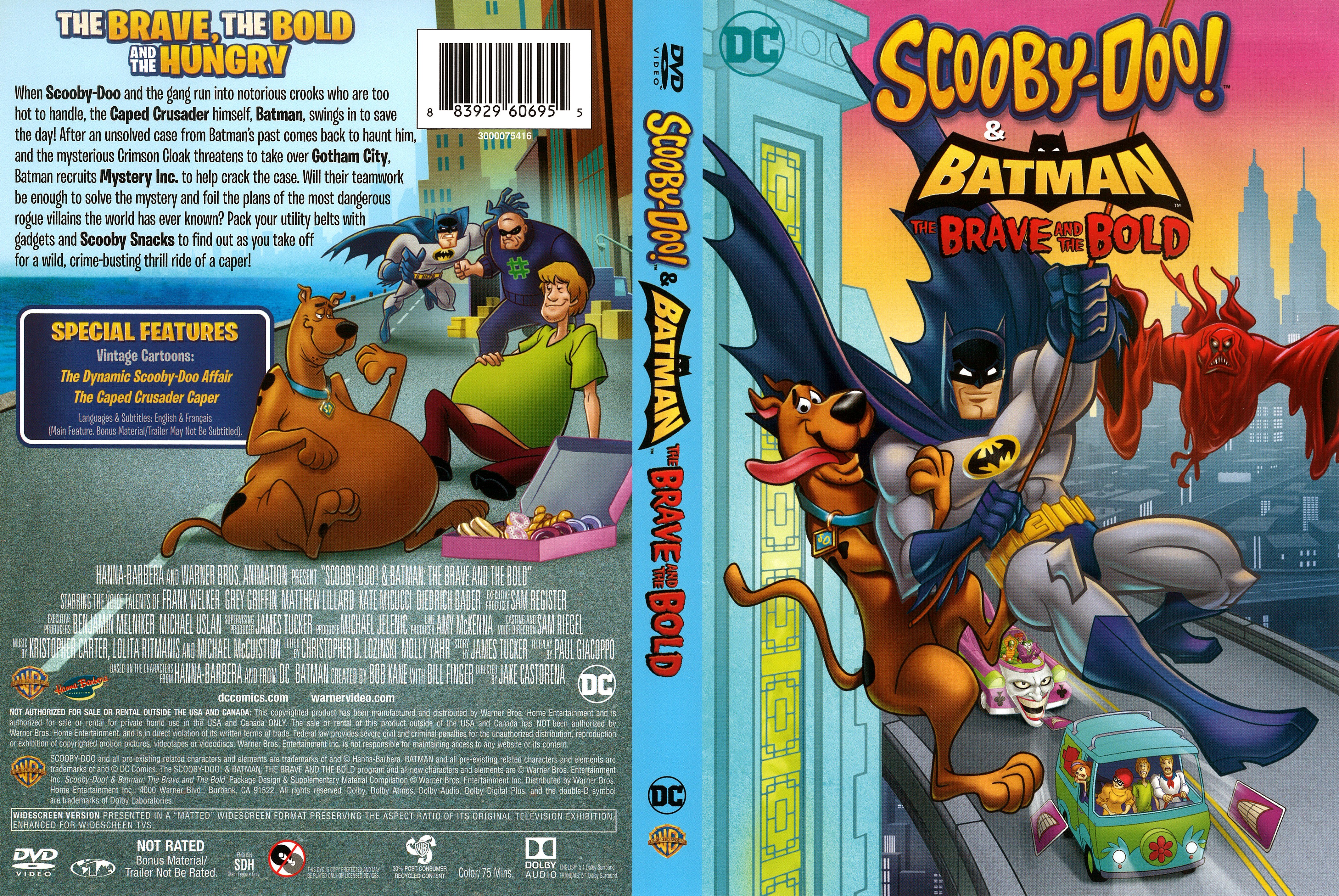 Scooby-Doo! & Batman: The Brave and the Bold DVD Cover 