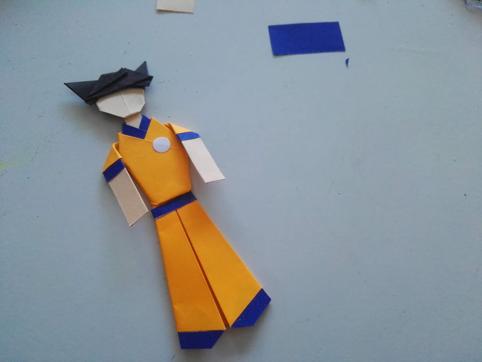 Goku de origami