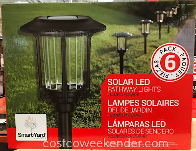 Illuminate the exterior of your house with SmartYard Solar LED Pathway Lights