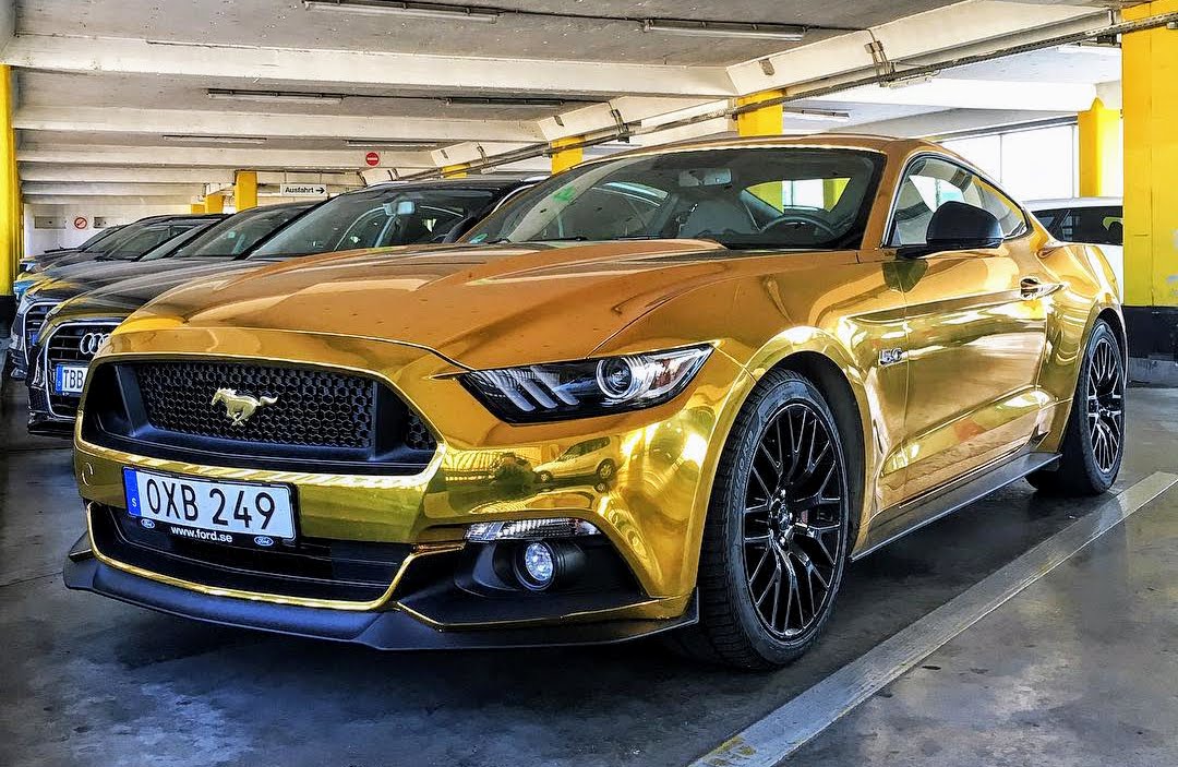 Golden Mustang