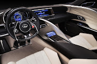Lexus LF-LC Blue interior