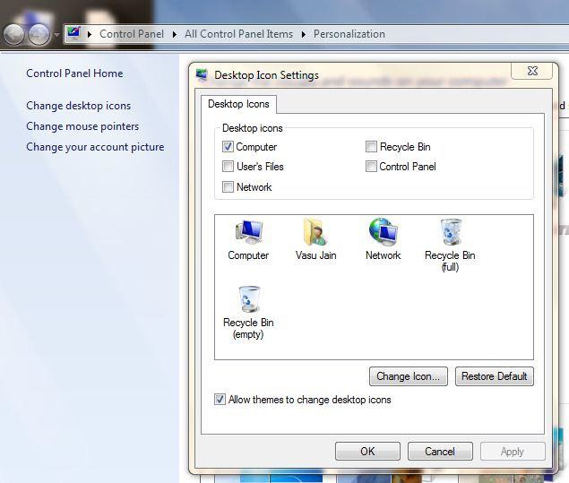 Remove Recycle bin in Windows 7 Networking And Windows