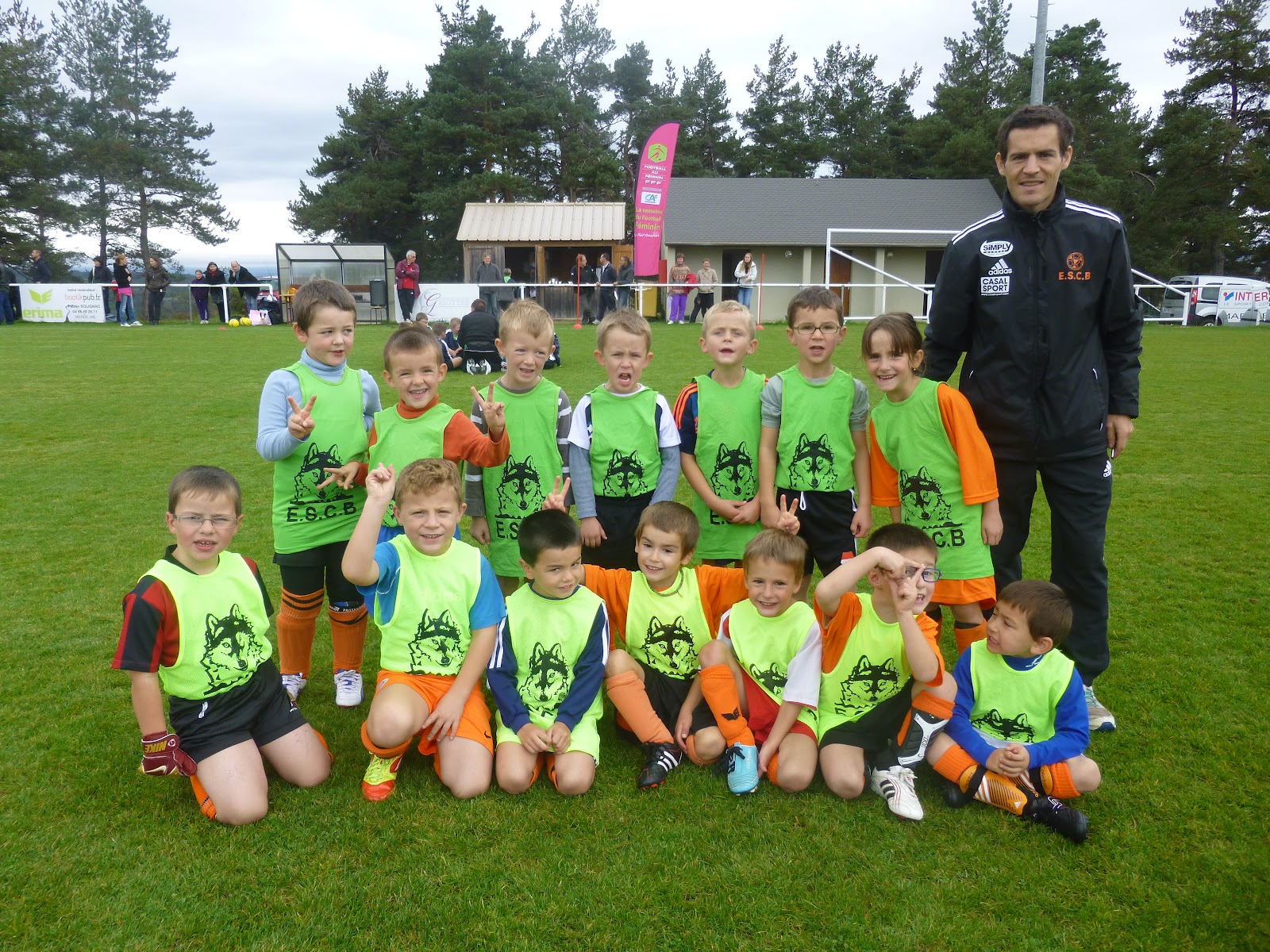 ESCB Les Mini loups du Buisson ont fait leur rentrée