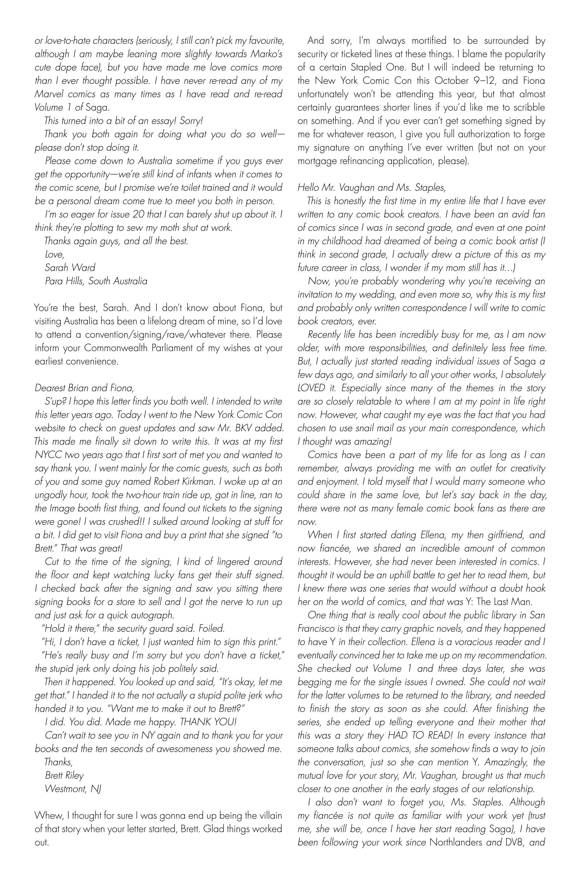 Read online Saga comic - Issue #22 - 25