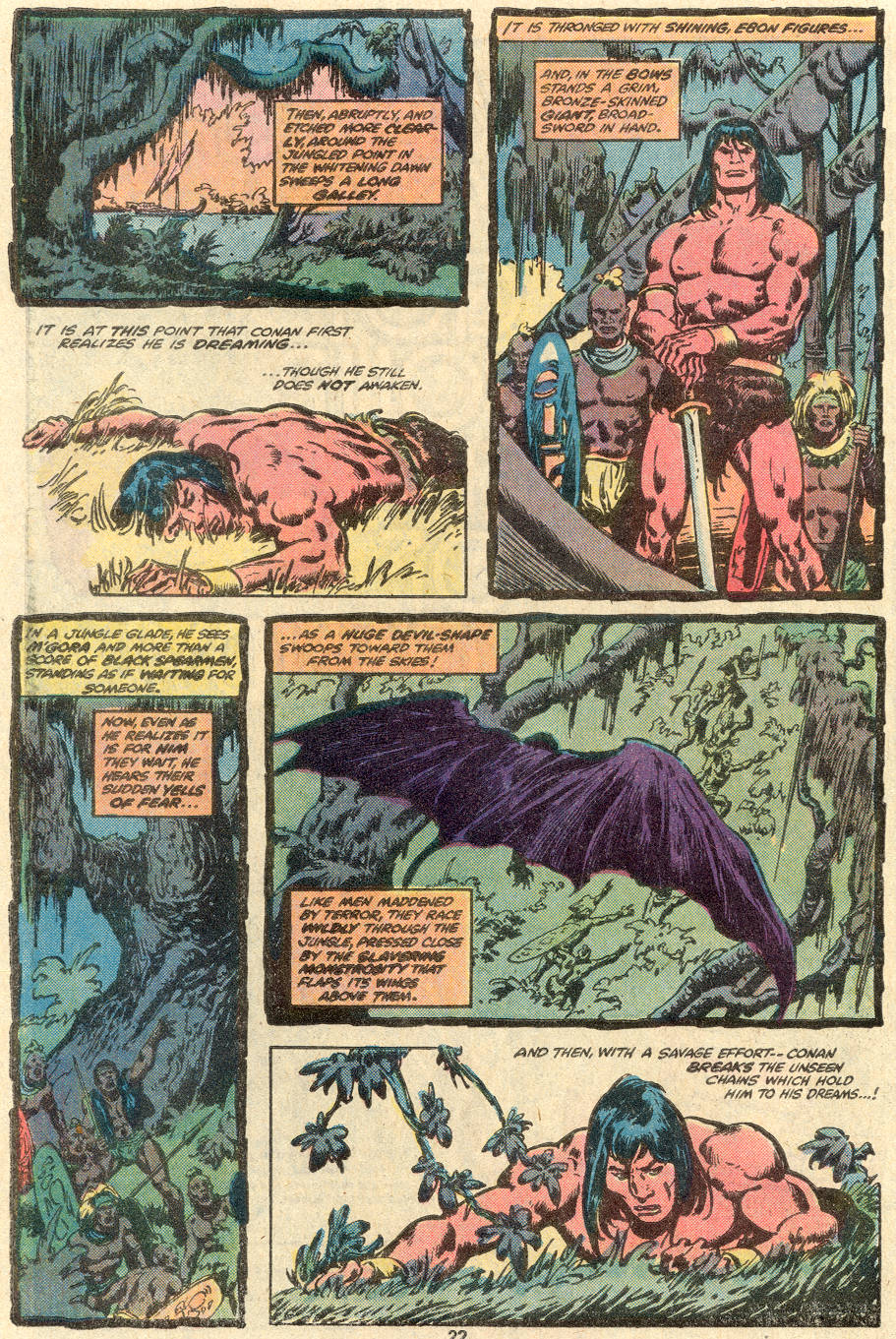 Read online Conan the Barbarian (1970) comic -  Issue #100 - 17